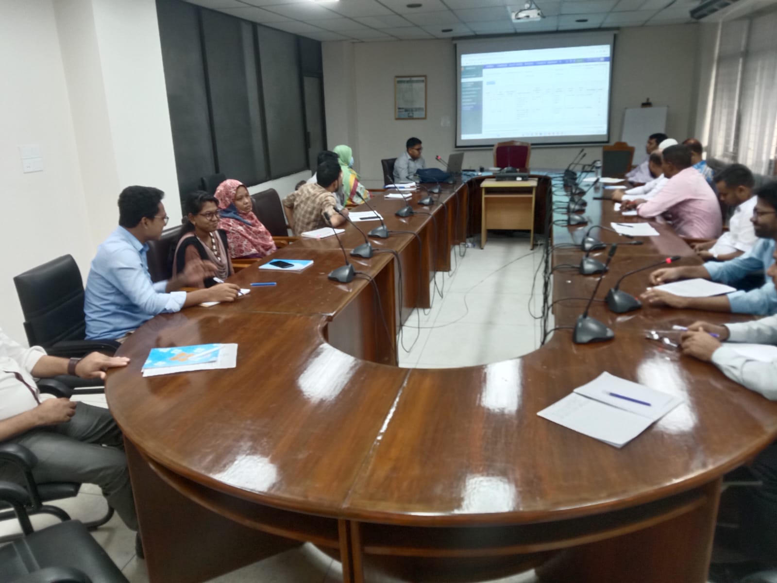 Mission audit Directorate conducts the two-days training session highlighting AMMS 2.0.Now the 2nd day's session is going on.
