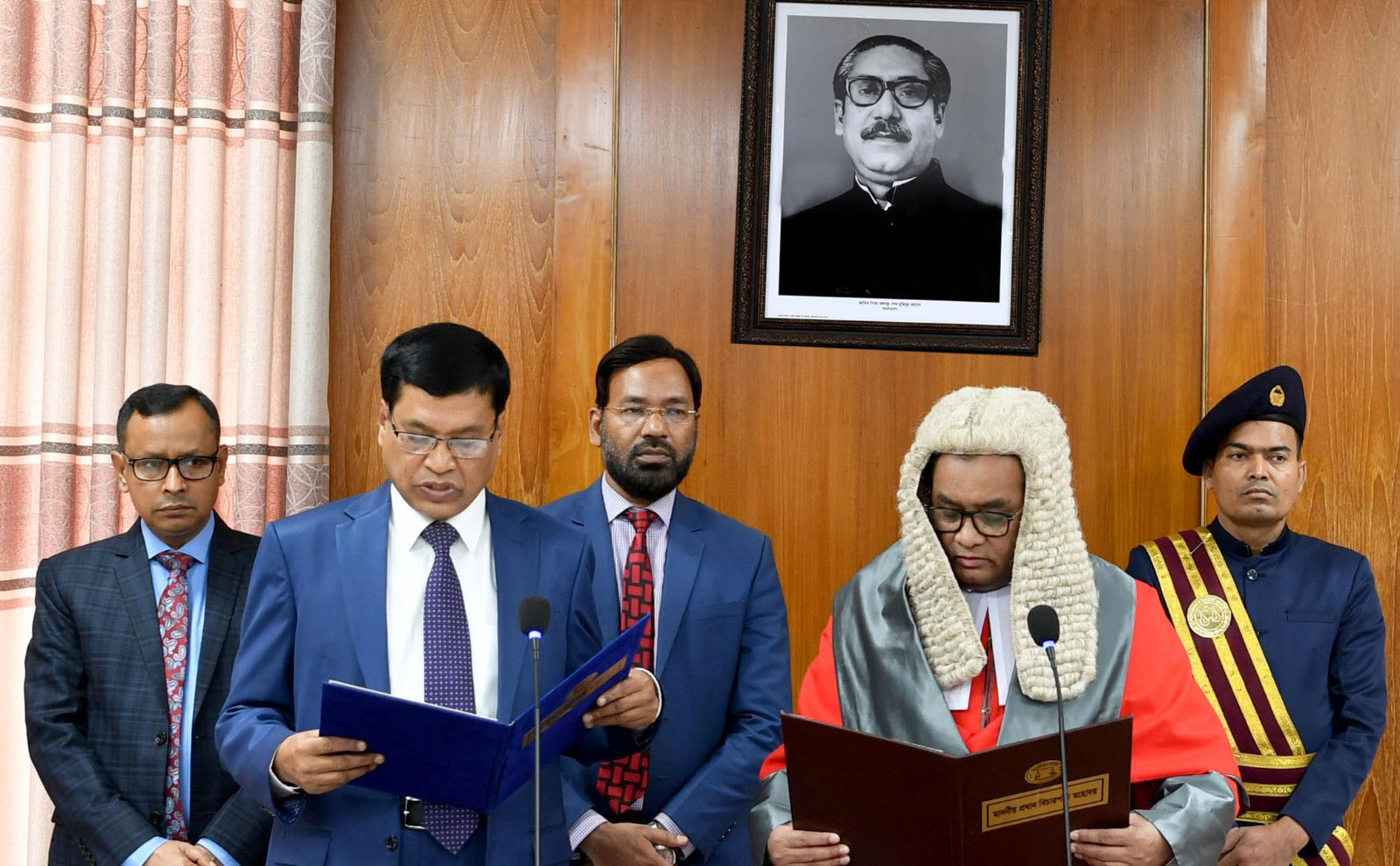 Swearing ceremony of the 13th Comptroller and Auditor General of Bangladesh.
